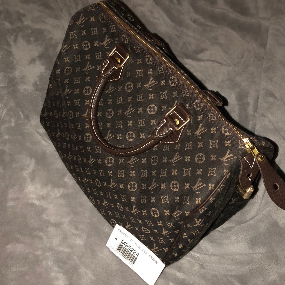 Louis Vuitton Mini Lin Speedy 30